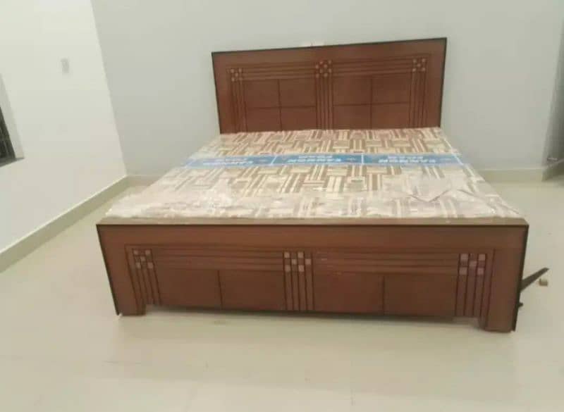 dubal bed/bed set/ wooden bed/ factory rets 7