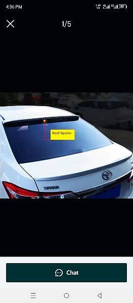 Corolla roof spoiler 2015 to 2024 install 1