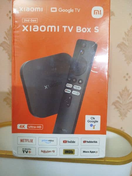 Xiaomi 4k TV box S 2nd gen 0