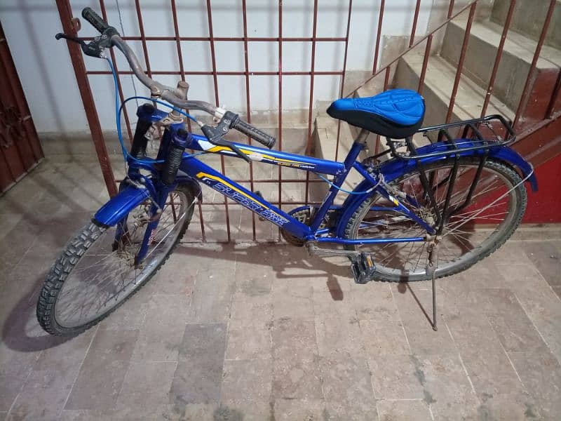 Blue color Bicycle 2