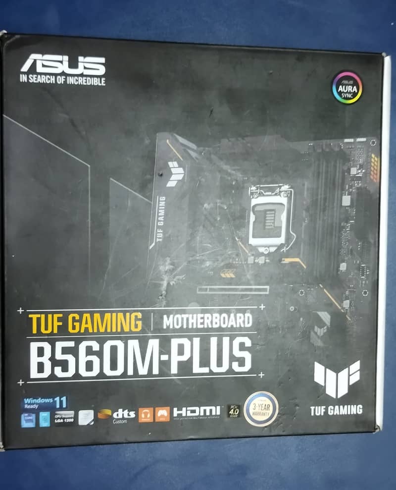 Core i5 11400f + asus tuff gaming B560M-Plus 0