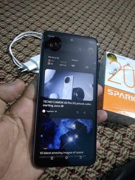 Tecno spark 20c 4+4gb 128gb 2 days use 2