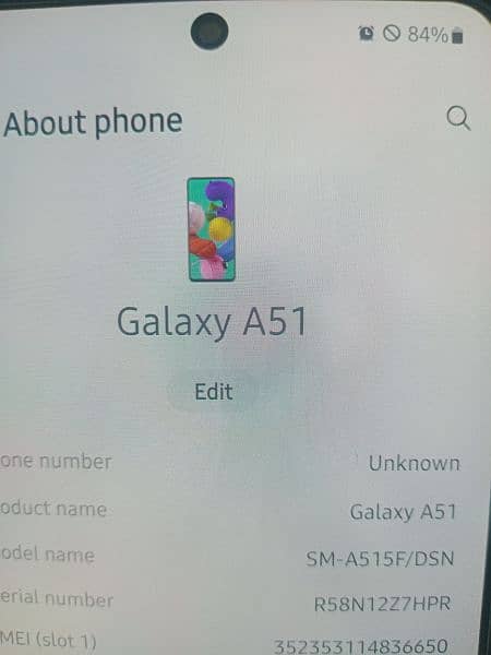 6 / 128gb in display finger A51 just only 25,000 3