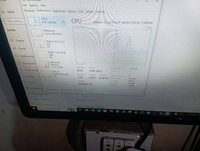 core i5 4 generation processor. giga byte cpu 4