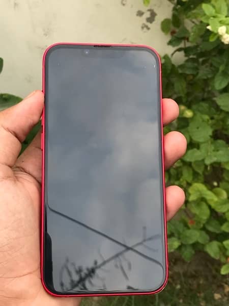 iphone 14 jv 128 gb red color in apple warranty 2