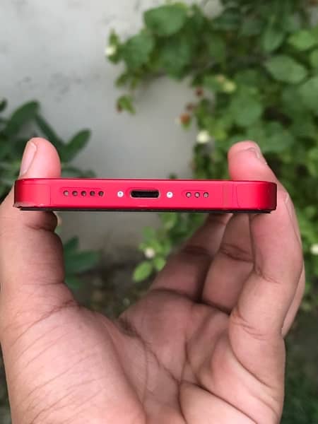 iphone 14 jv 128 gb red color in apple warranty 6