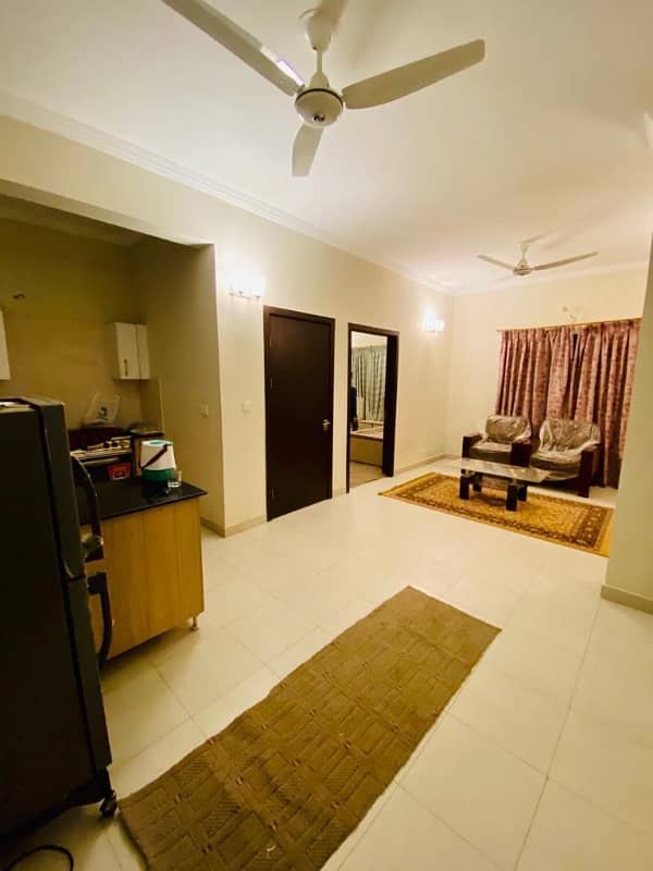 2 Bed rooms fully furnished for rent bahria town Karachi 1