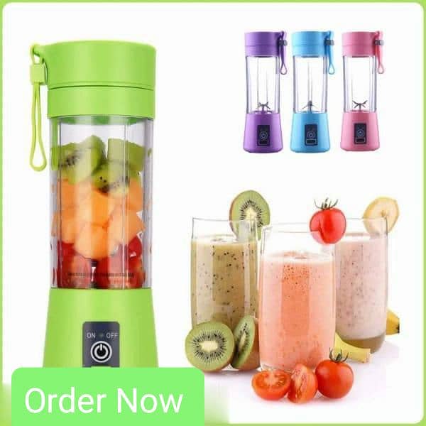Electronic portable chargeable juicer 4