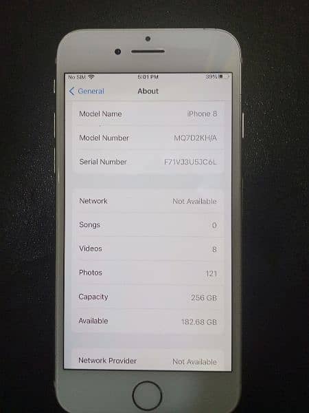 iPhone 8 256gb PTA APPROVED 5