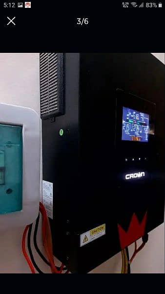 crown NEW inverter 5.6 kw NEW 2