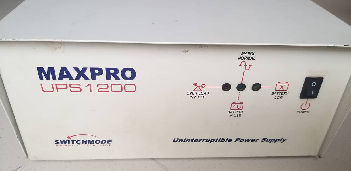 MaxPro UPS 1200 2