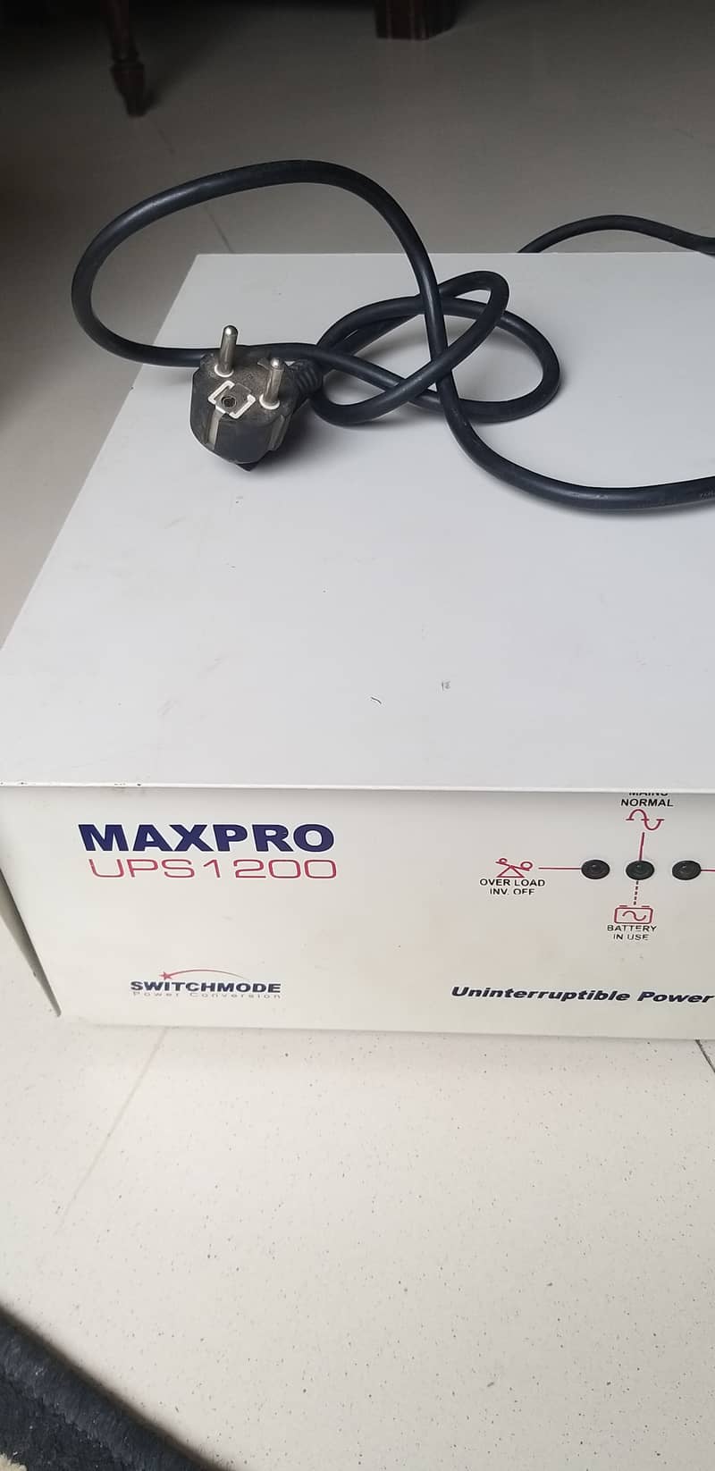 MaxPro UPS 1200 3