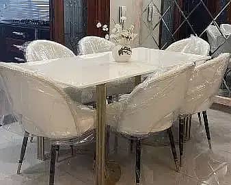 Dining Tables For sale 6 Seater\ 6 chairs dining table\wooden dining 15