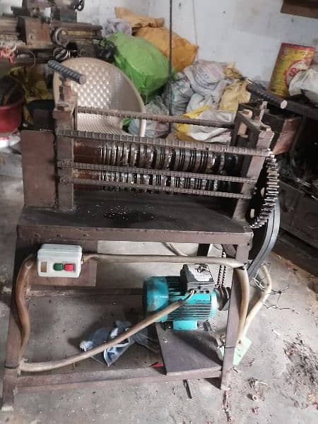 Nayatel, Copper any Wire opener unwinding machine with 3 Phase Motor 0