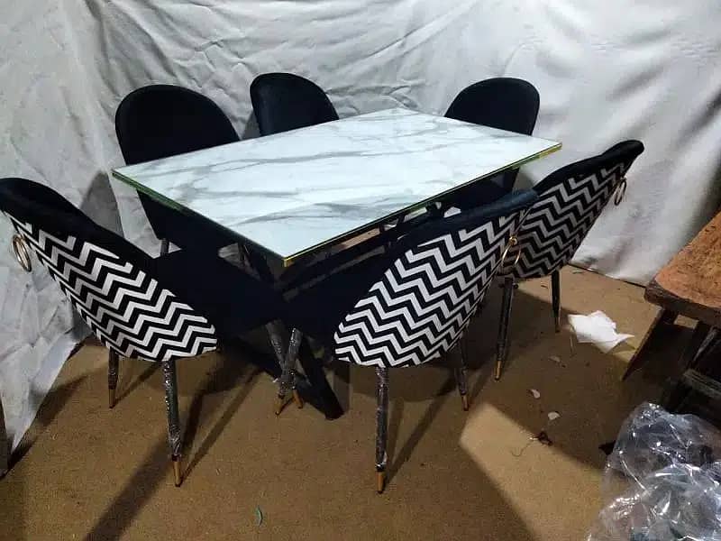 Dining Tables For sale 6 Seater\ 6 chairs dining table\wooden dining 7