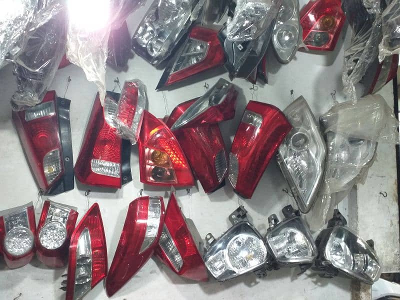 Honda , Toyota , Suzuki all Cars , Bumper , Head Lights , Side Mirrors 0