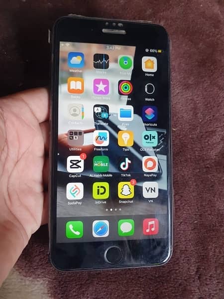 iphone 8 plus Jv 128Gb Physical sim wil work 2 months 0