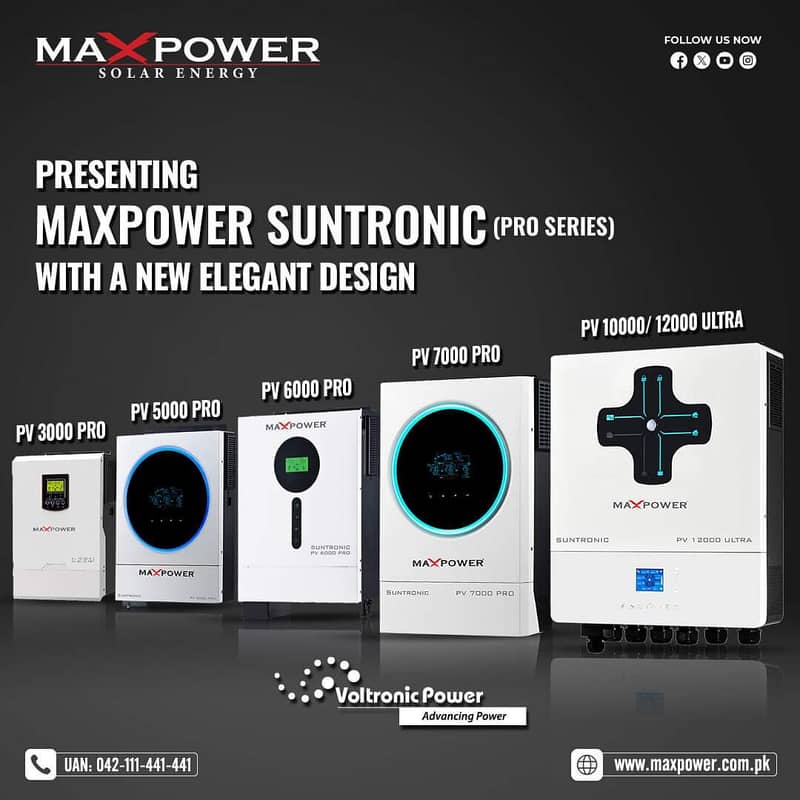 Max power suntronic Pv 7000 pro 1