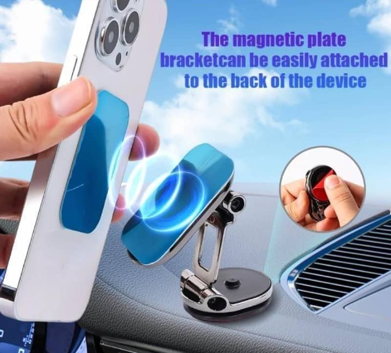 Magnetic Mobile Holder for Car- Free delivery all over pakistan 1