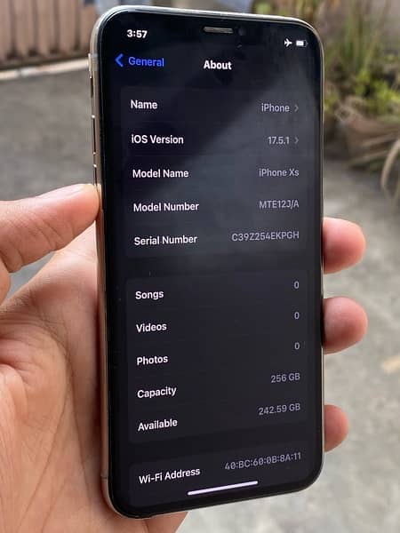 Iphone Xs 256 GB Factory Unlock Non Pta 6