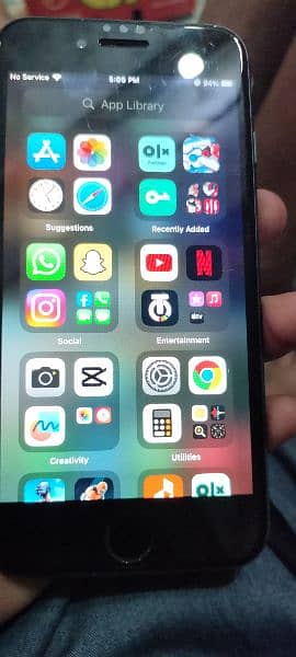 iphone 8 non pta back glass crack all ok 0