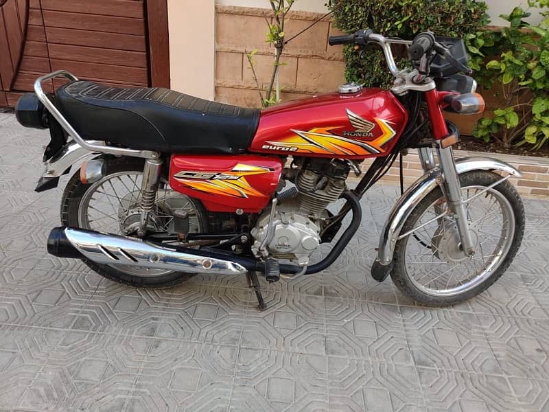 Honda 125 model 2021 karachi number 0