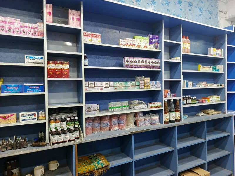 Counter, Cabinets and shelves 3