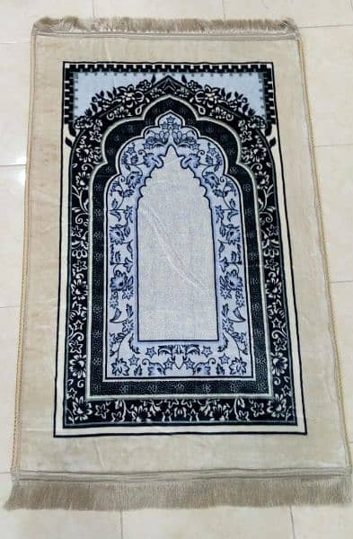 Bedoww Foamed Quilted Embossed Soft Prayer Mat / Janemaz for Bulk only 5