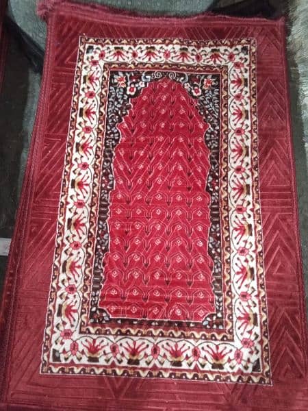 Bedoww Foamed Quilted Embossed Soft Prayer Mat / Janemaz for Bulk only 14