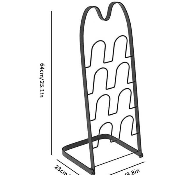 4 layer shoes organzier stand 2