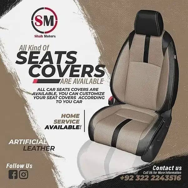 Karachi Biggest Factory of customise Car Seat Covers for honda Toyota 0