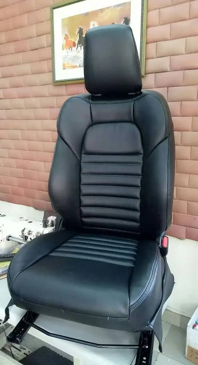 Karachi Biggest Factory of customise Car Seat Covers for honda Toyota 3