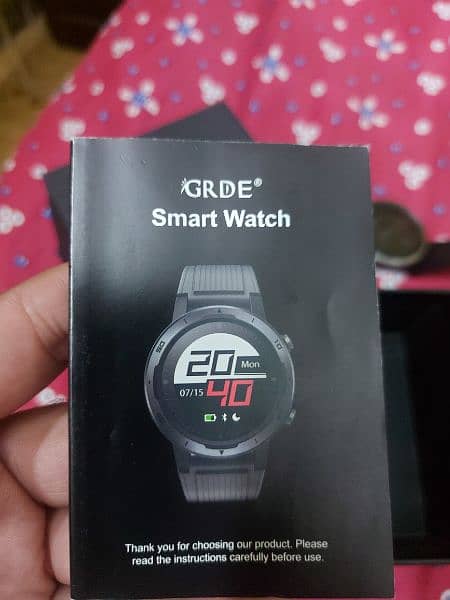 GRDE health watch received a gift from UK last month,and need to sale. 4