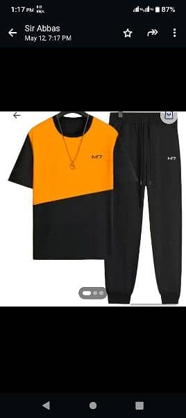 2 PCs tracksuit for men 0