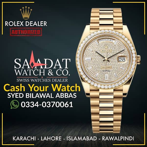 Used Watches Buyer | Rolex Cartier Omega Chopard Hublot Tag Heuer Rado 0