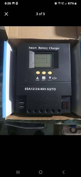 PWM charge controller 60amp 0