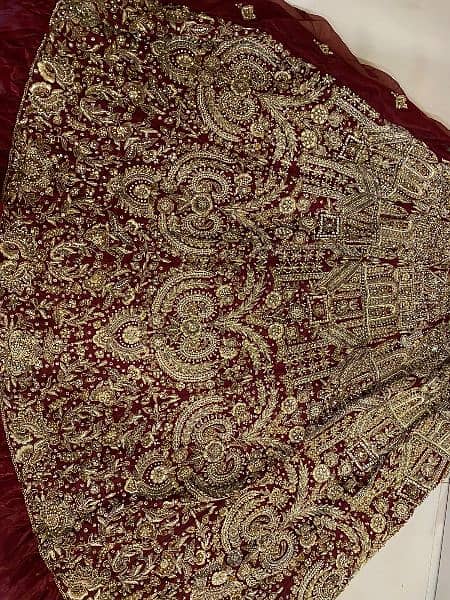 Bridal lehnga / Wedding dress / Barat dress / bridal lehnga for sale 2