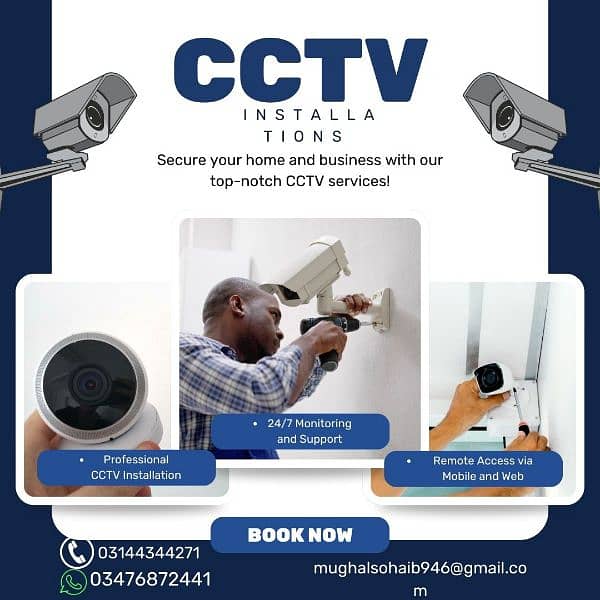 CCTV camera /CCTV/ CCTV Cameras installation 1