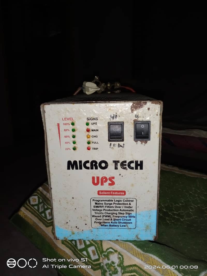 UPS Micro Tech For Sale Perfect Working 2