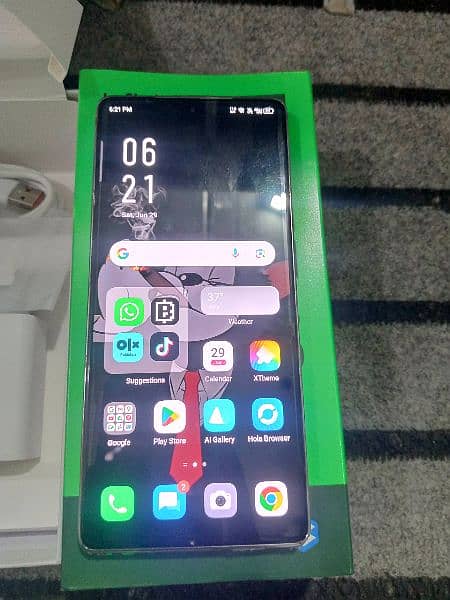 Infinix not 40 open box All Accessories Available hy 6