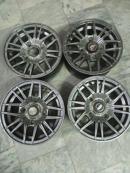 Alloy Wheels Stylish Design R12 " . . 1