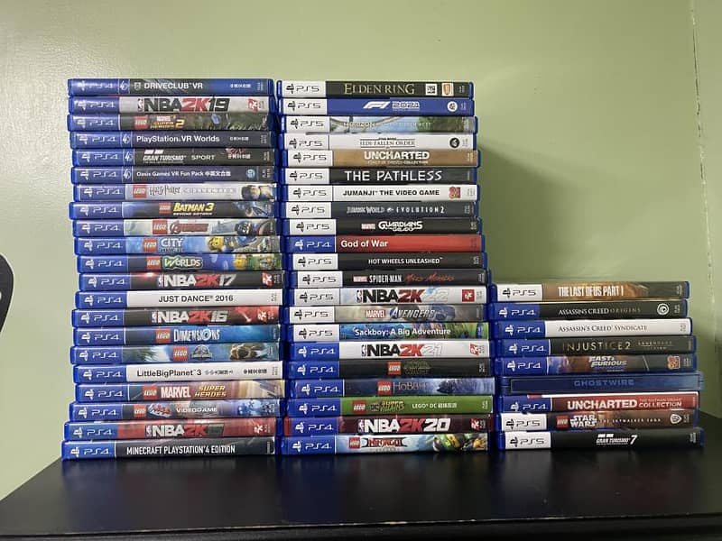 ALL PS5 AND PS4 DIGITAL GAMES AND PSPLUS 8