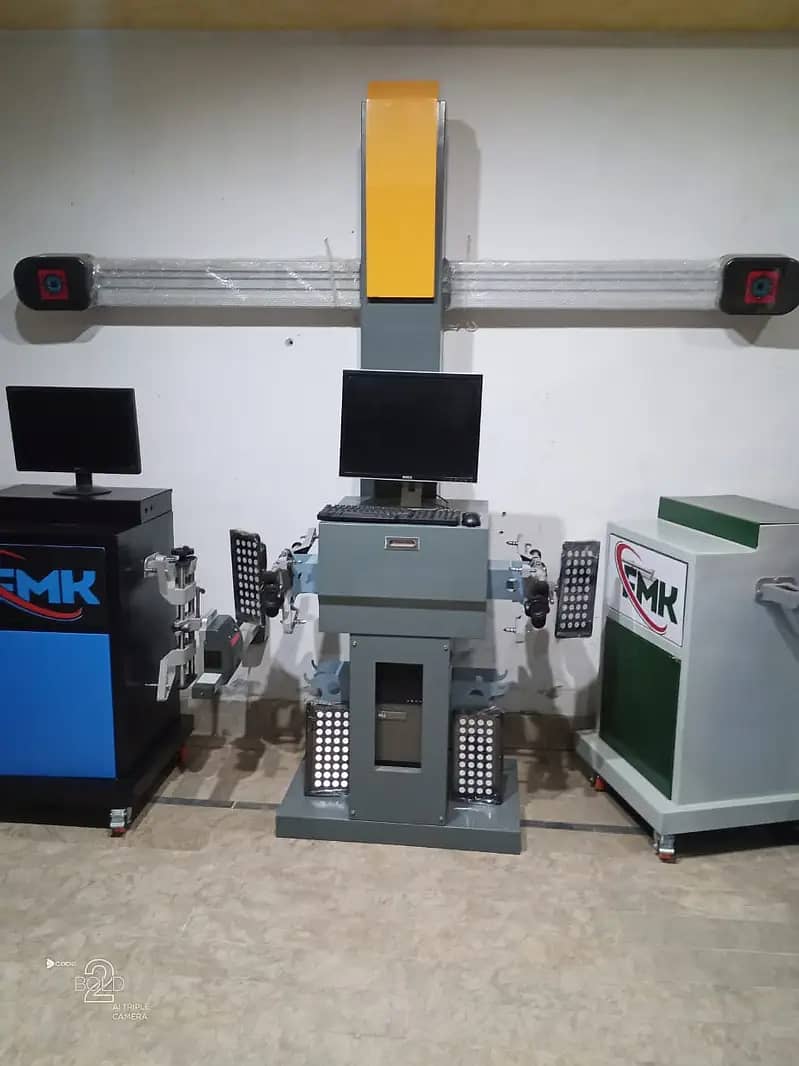 FMK CCD Machine  With 1 Year Warranty Also 3D, balancer,changer & more 3