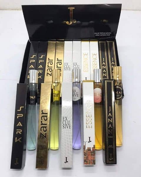 J. Collection 5 different Pen Perfume - 35ml for unisex 0