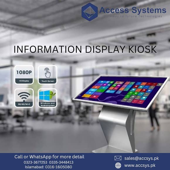 Smart Board | Interactive Flat Panel | Touch Screen LED Standee Kiosk 8