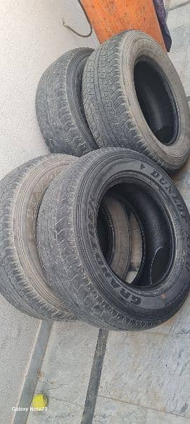 Tyres [Dunlop tyres -18 Inches-265-60-18] 1