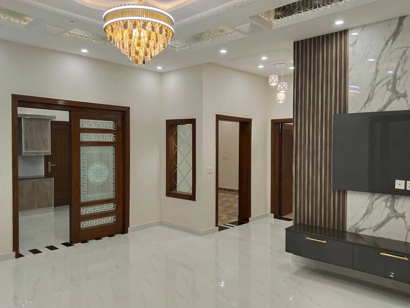 VIP 10 MARLA BRAND NEW Luxury Spanish Style Standard Demention Double Storey Double Unit House Available For Sale In Architect Engineering Housing Society Near UCP University Joher town Lahore With Original Pics 3