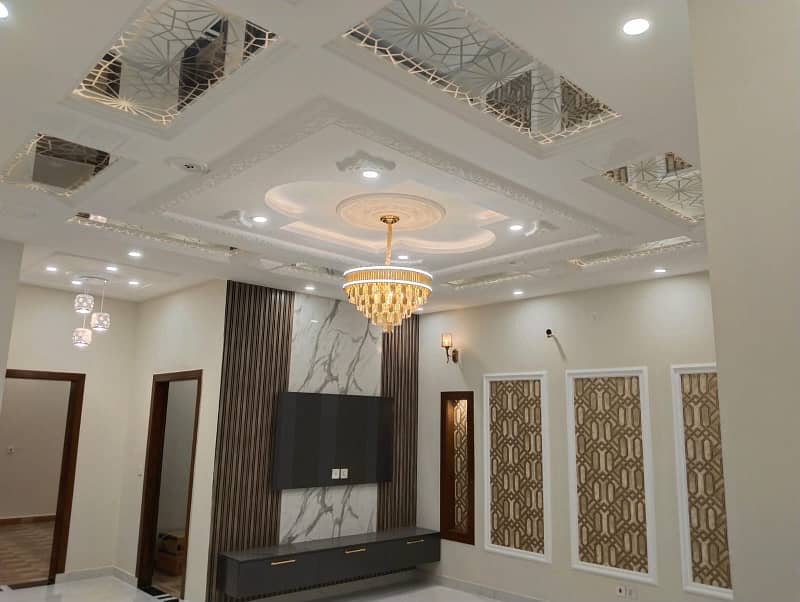 VIP 10 MARLA BRAND NEW Luxury Spanish Style Standard Demention Double Storey Double Unit House Available For Sale In Architect Engineering Housing Society Near UCP University Joher town Lahore With Original Pics 12