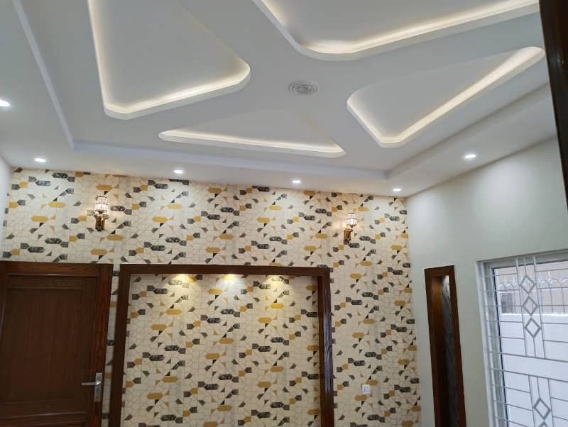 VIP 10 MARLA BRAND NEW Luxury Spanish Style Standard Demention Double Storey Double Unit House Available For Sale In Architect Engineering Housing Society Near UCP University Joher town Lahore With Original Pics 27