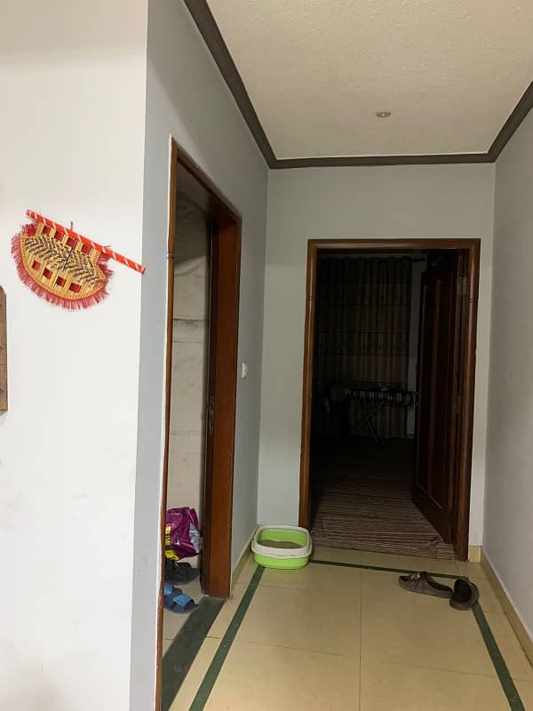 1 kanal brand new type used double storey double unit house available for rent in wapdatown phase 1 residential house. tiled flooring leatest modern stylish house 9